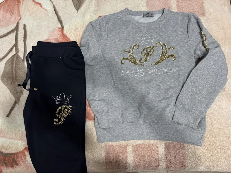 Трикотажный спортивный костюм женский M-L-Xl 1