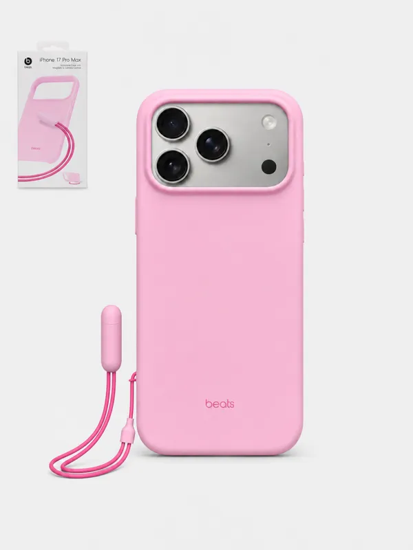Чехол Beats с брелоком для iPhone 17 Pro Max 1 Чехол Beats с брелоком для iPhone 17 Pro Max 1