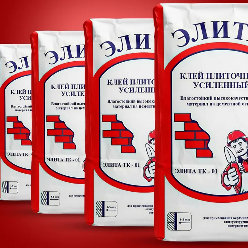 Kafelniy kley, кафелный клей, усилинный, кафел клей, плиточный клей — фото 3