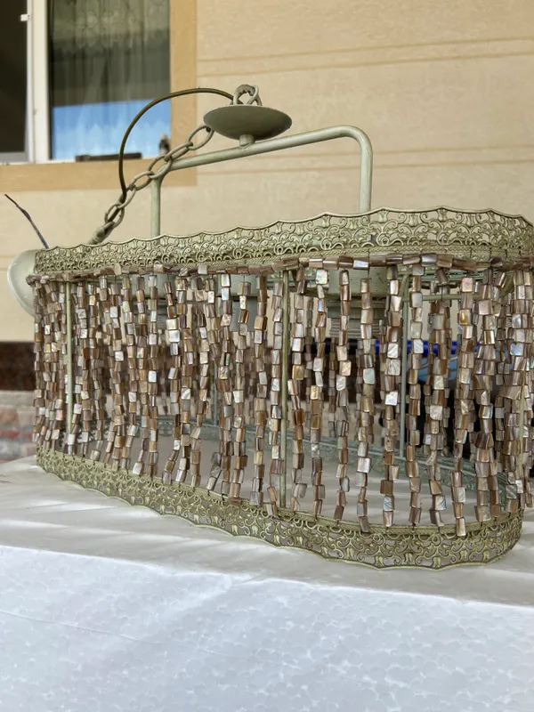Люстра. Натуральные ракушки