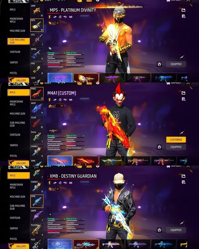 free fire ak