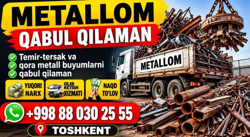 Metallom olamiz metallom metal temir