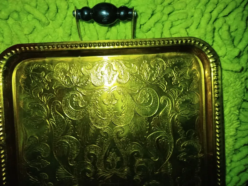 Поднос СССР , жёлтый — фото 2