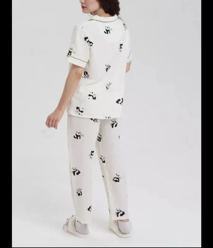 Ayollar uchun muslinli shimli pijama 3 Ayollar uchun muslinli shimli pijama 3