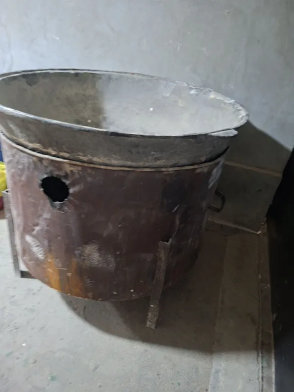 Qozon 180 litrli kotta 50 kg osh qisa boladi