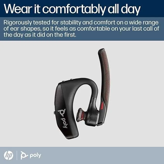 Plantronics Voyager 5200 гарнитура с шумоподавлением и голосовым — фото 2