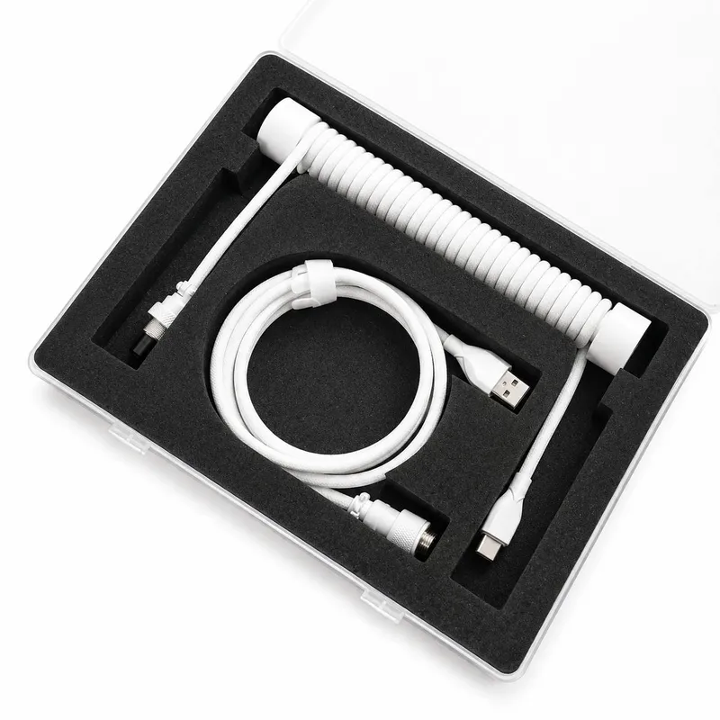 Coiled Aviator Cable (витой USB-кабель с aviator-коннектором)