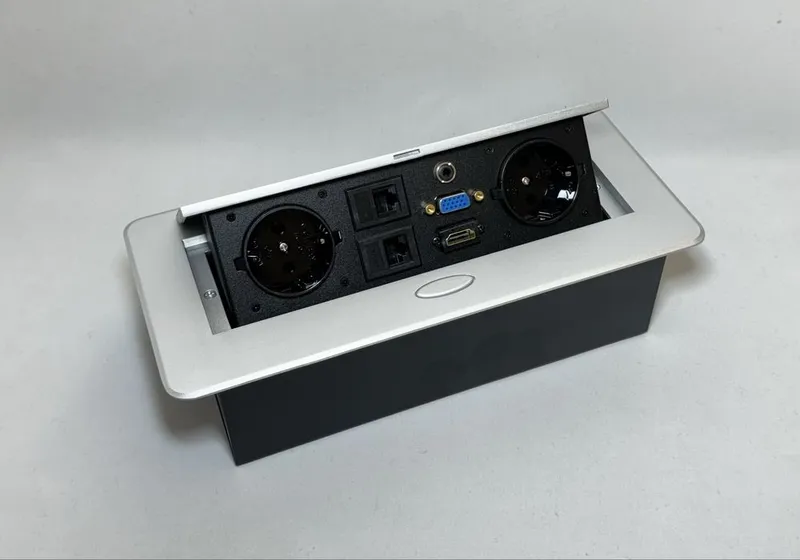 Напольная настольная розетка, лючок Socket, короб в Ташкенте 1