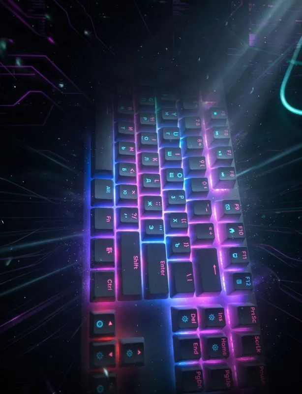 AK87_Black Keyboard — фото 1
