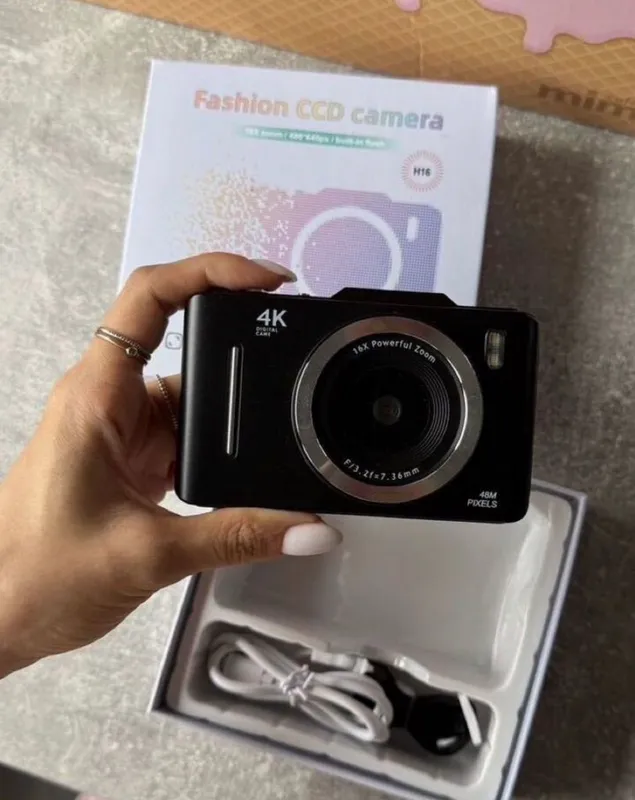 Фотоаппарат Fashion CCD Camera H16 (4K) — фото 6