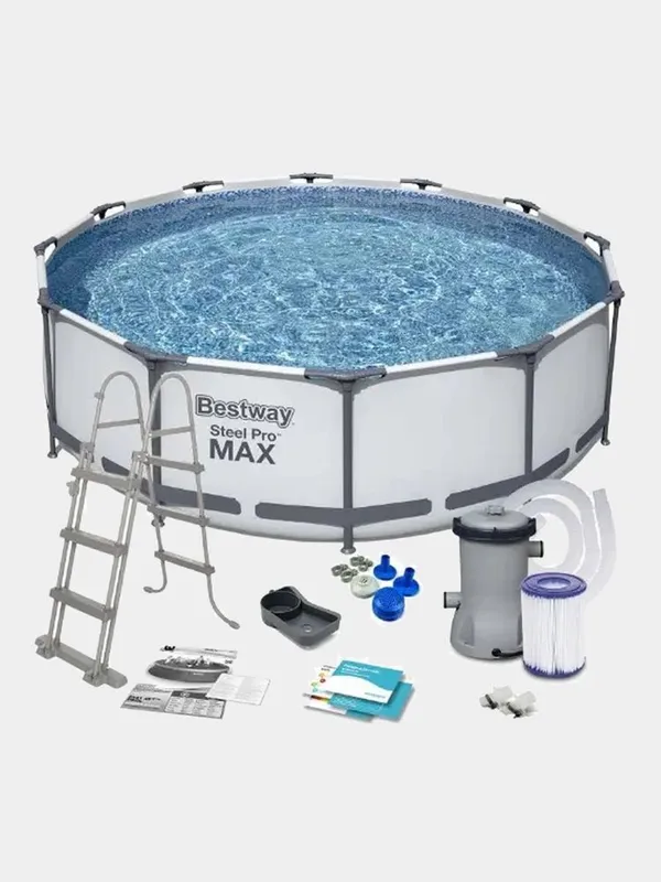 Каркасный бассейн 457x107 BESTWAY Karkasniy basseyn Hovuz Baseyin