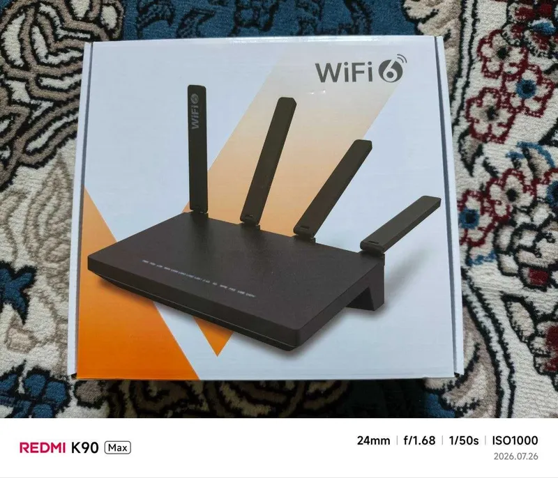 Router sotiladi 6-avlod. AX3000 2