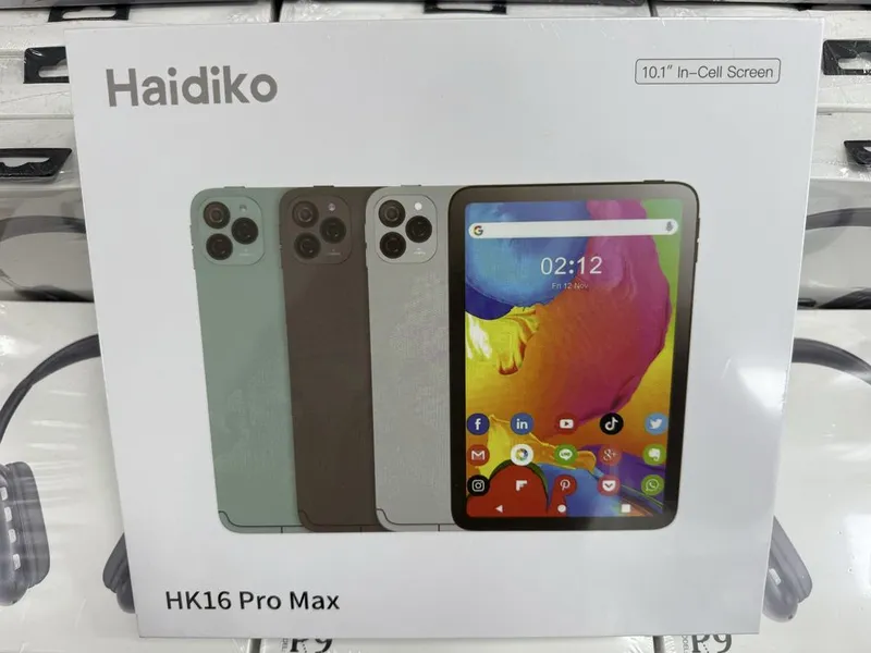 Android Planshet 2026 incell Haidiko HK 16 Pro max/ HK17 Air max