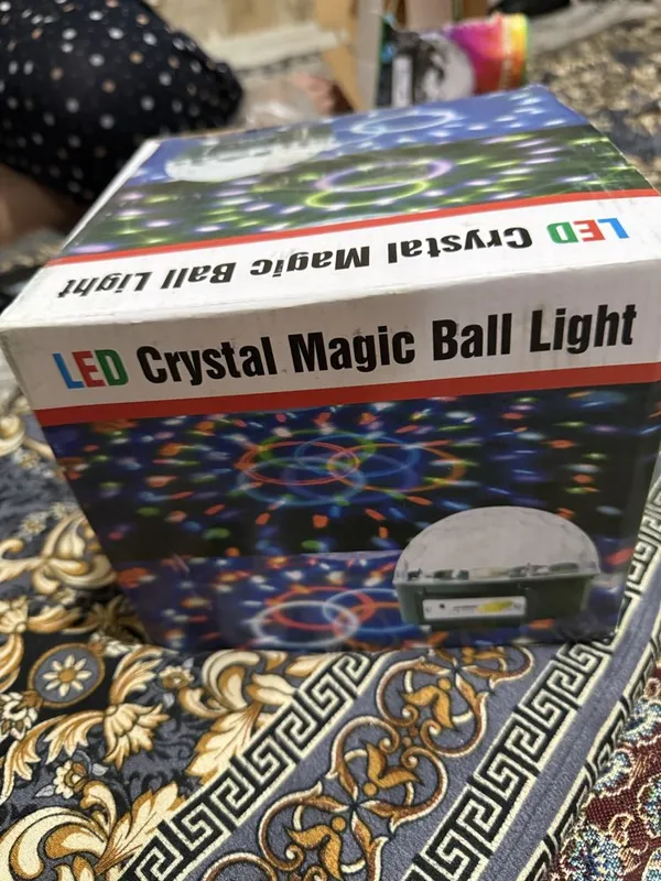 Led Crystal Magic Ball Light