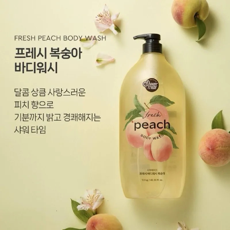 Shower Mate Fresh Peach Body Wash (гель для душа) Aekyung