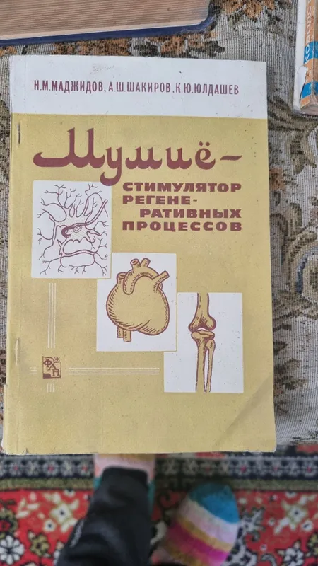 Книга мумиё- стимулятор регенеративных процесс ов