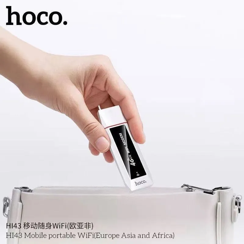 4G LTE Wi-Fi модем роутер Hoco HI43 | Wi-Fi 6 | USB модем 150 Мбит/с — фото 2