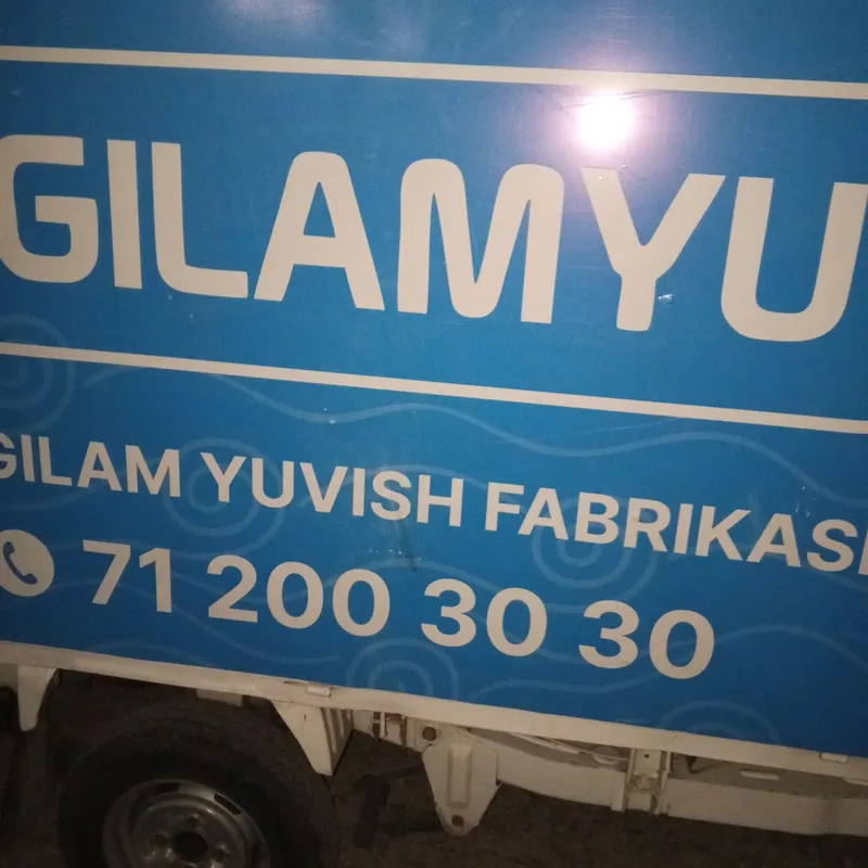 Gilam yuvish korxonasiga iwga taklif qilamiz oylik 5 mlndan 12 mlngach