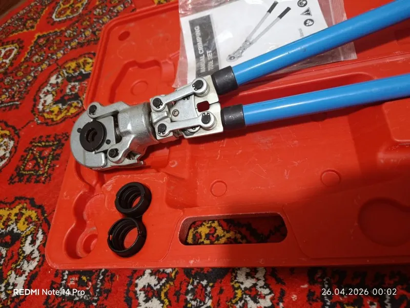 Mexanik press omuburi manual crimping tool — фото 4