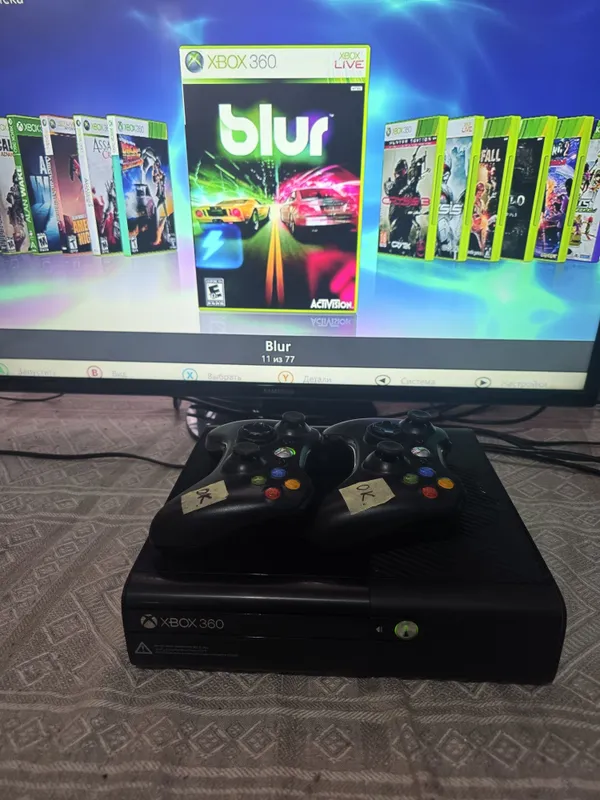 XBOX 360 Игровая приставка+70 ИГР 2 XBOX 360 Игровая приставка+70 ИГР 2