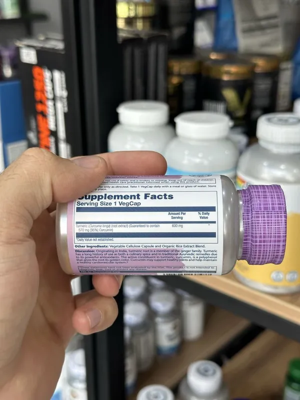 Solaray Zarchava 600 mg, 30 kapsula 3 Solaray Zarchava 600 mg, 30 kapsula 3