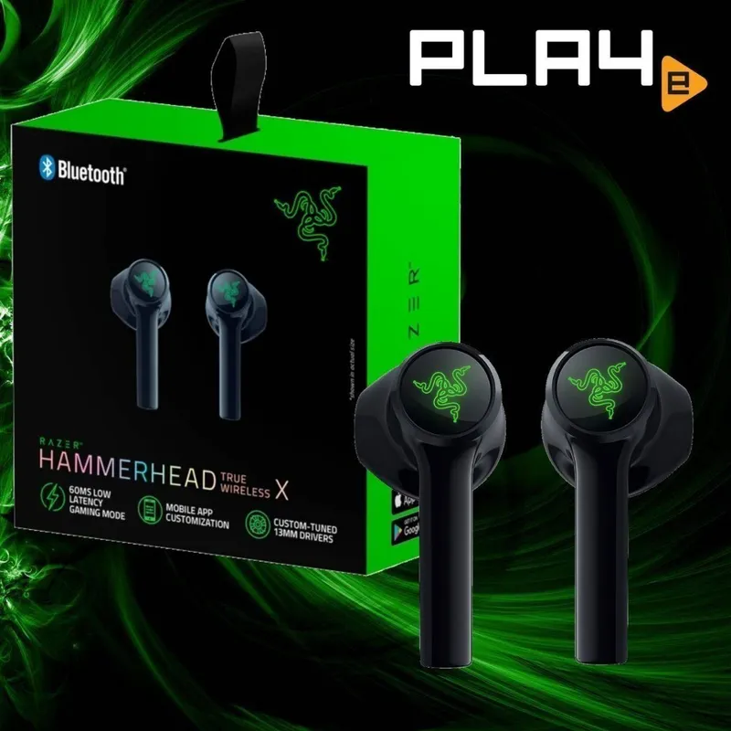 Razer Hammerhead X с подсветкой Беспроводные Наушники — фото 4