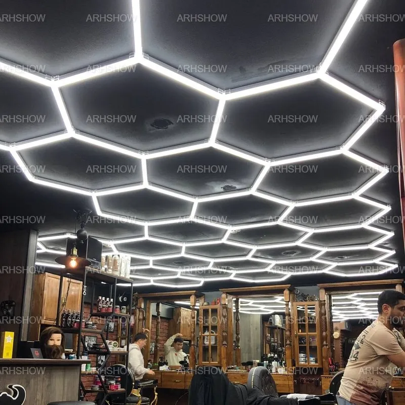 LED Hexagon Соты освещение для Barbershop/Chiroq