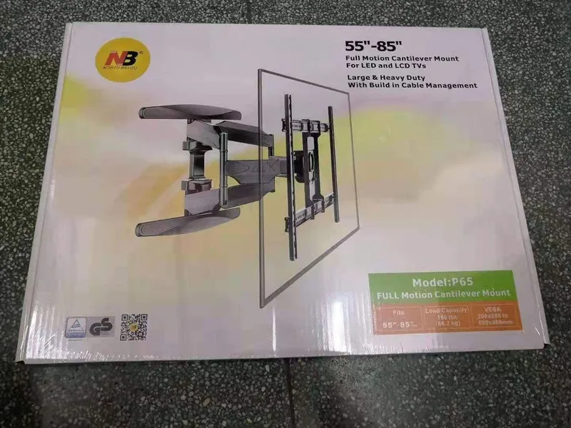 Скидка! Доставка! Кронштейн от 55-85 дюймов P -65 3
