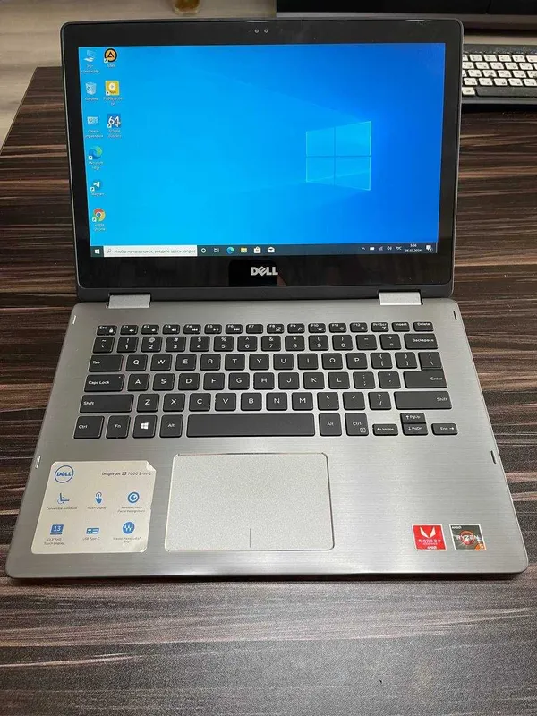 DELL Inspiron 13 x360 AMD Ryzen 5-2500U, 8 GB tezkor xotira, 256 GB SSD 2 DELL Inspiron 13 x360 AMD Ryzen 5-2500U, 8 GB tezkor xotira, 256 GB SSD 2