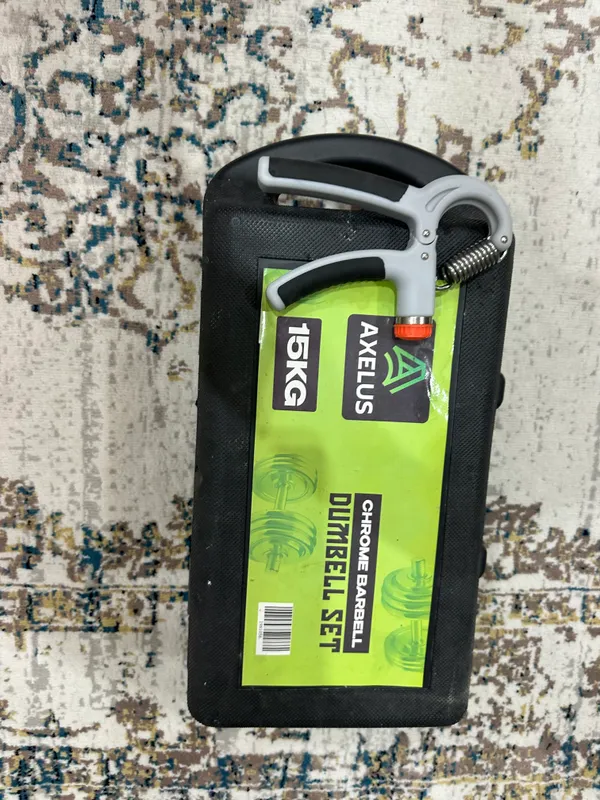Gantel va shtanga (2in1) set - 15 kg, yangi — фото 4