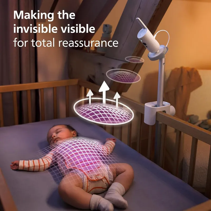Видеоняня Радионяня PHILIPS Avent SCD973/37 Premium Connected + Wi Fi — фото 3