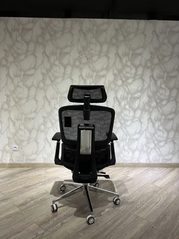 Кресло компьютерное, сеточное, кожаное, игровое, офисное кресло BOSS — фото 3