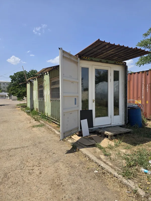 Готовый офис 4500 из морского контейнера 12м. Делали для себя, качеств