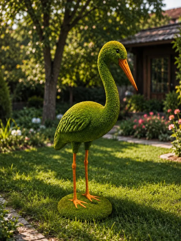 🌿 Betondan tayyorlangan haykallar laylak va ayiq. — фото 5