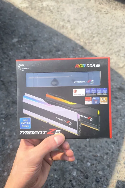 G.Skill Trident Z5 RGB Black 64GB DDR5 (2x32GB) 6400MHz CL32 Intel XMP — фото 4