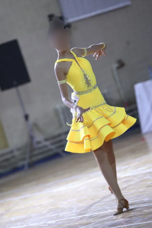 sport bal raqslari (Latina) uchun ko‘ylak 4