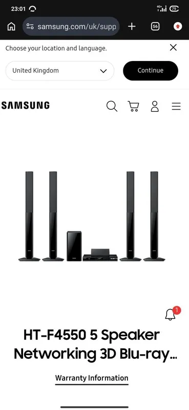 Домашний кинотеатр Samsung HT F4550/RU б/у в отличном состоянии