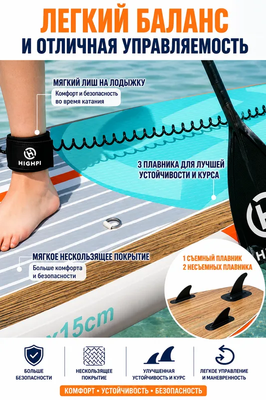 Cапборд | Sup board. Жилет в подарок — фото 5