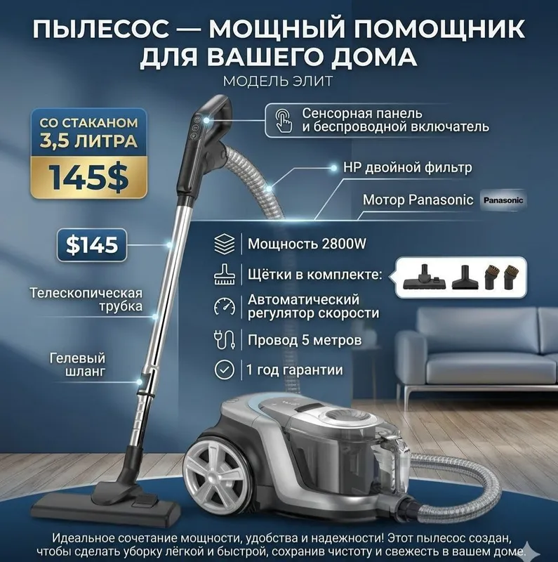 Пылесос Aiwa японский качество — фото 1