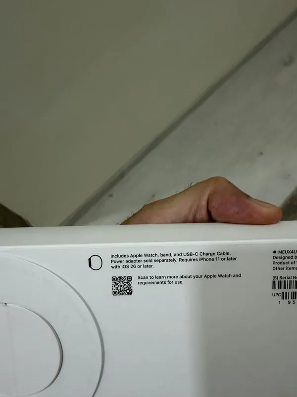 Apple iwatch 11 seriya, 46 mm, qora rang 3