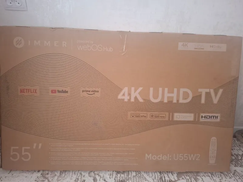 Телевизор IMMER U55W2 4K UHD. 1