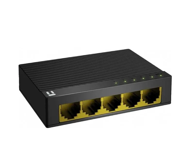 } Netis ST3105GS 5xGE kommutatori, boshqarilmaydigan 2