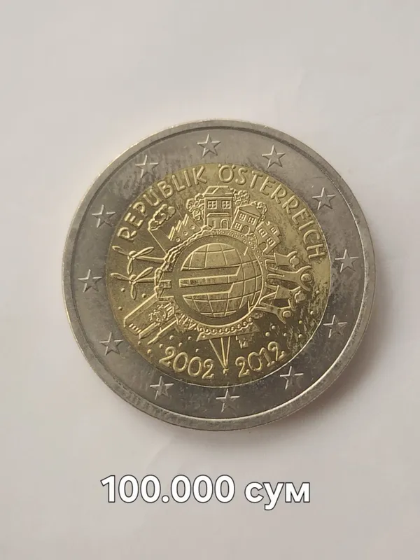 Нумизматика монеты Евро — фото 2
