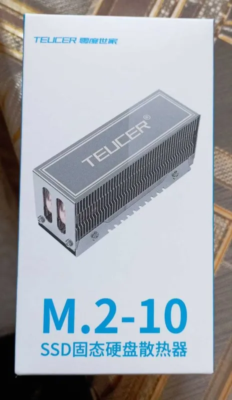 Радиатор для NVME m2 на тепловых трубках 2
