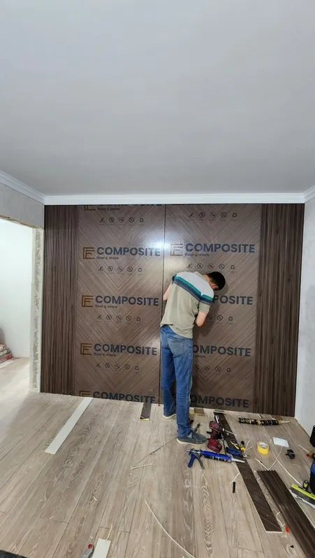 Pvx dekor babuk plintus parket laminant ishlari — фото 1