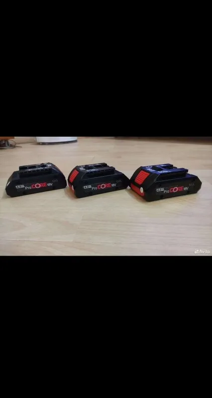 Bosch 18v 4ah акумляторлари — фото 1