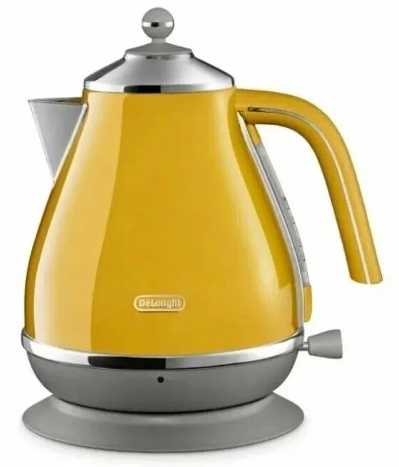 Чайник De'Longhi KBOC 2001. Y, желтый 1