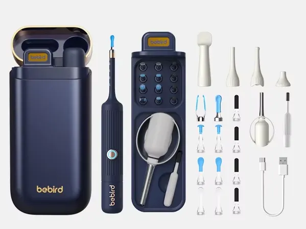 Умная ушная палочка Xiaomi Bebird 3 синяя R37R 2