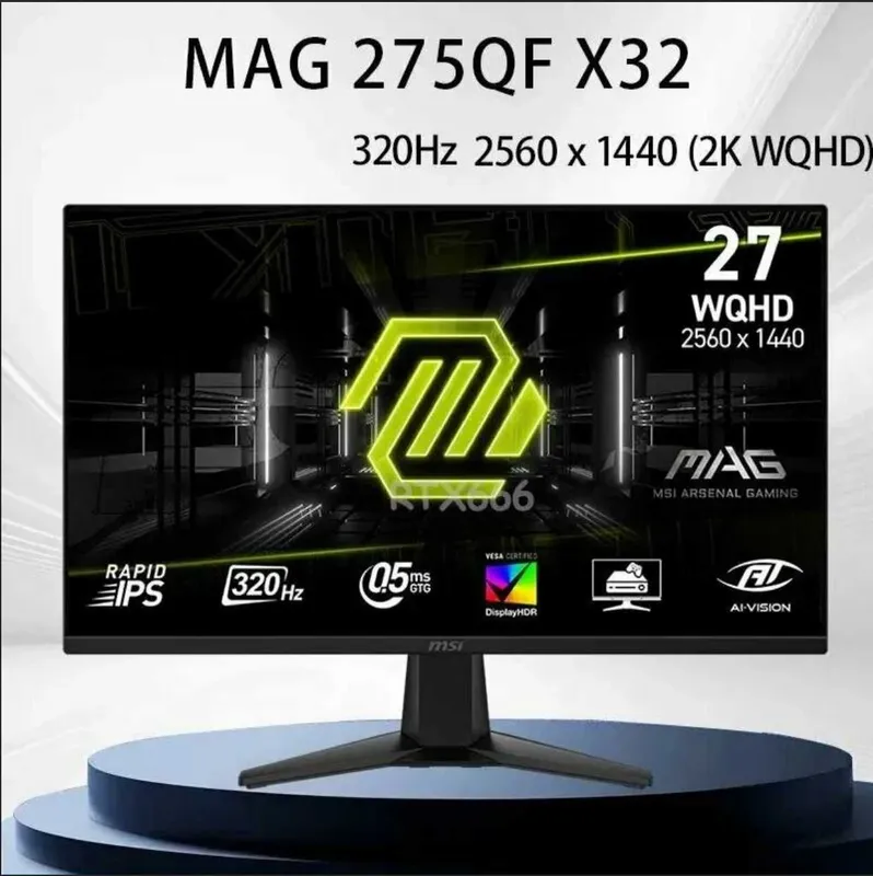 Игровой монитор MSI MAG 27 320 Гц 2K Игровой монитор MSI MAG 27 320 Гц 2K