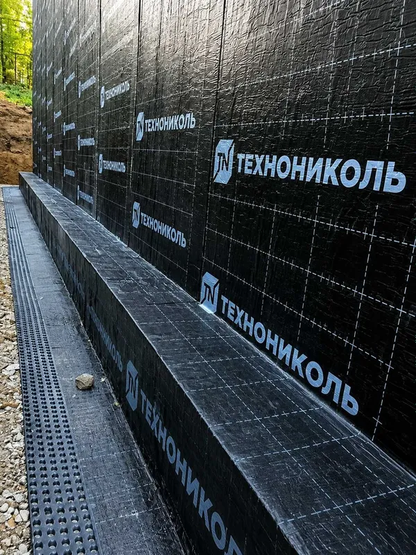 Гидроизоляция фундамента самоклейка. Защита грунтовых вод. 50лет срок — фото 2 Гидроизоляция фундамента самоклейка. Защита грунтовых вод. 50лет срок — фото 2